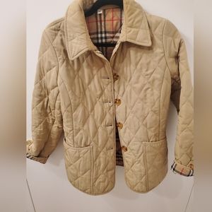 Burberry quilted field jacket gently used Small